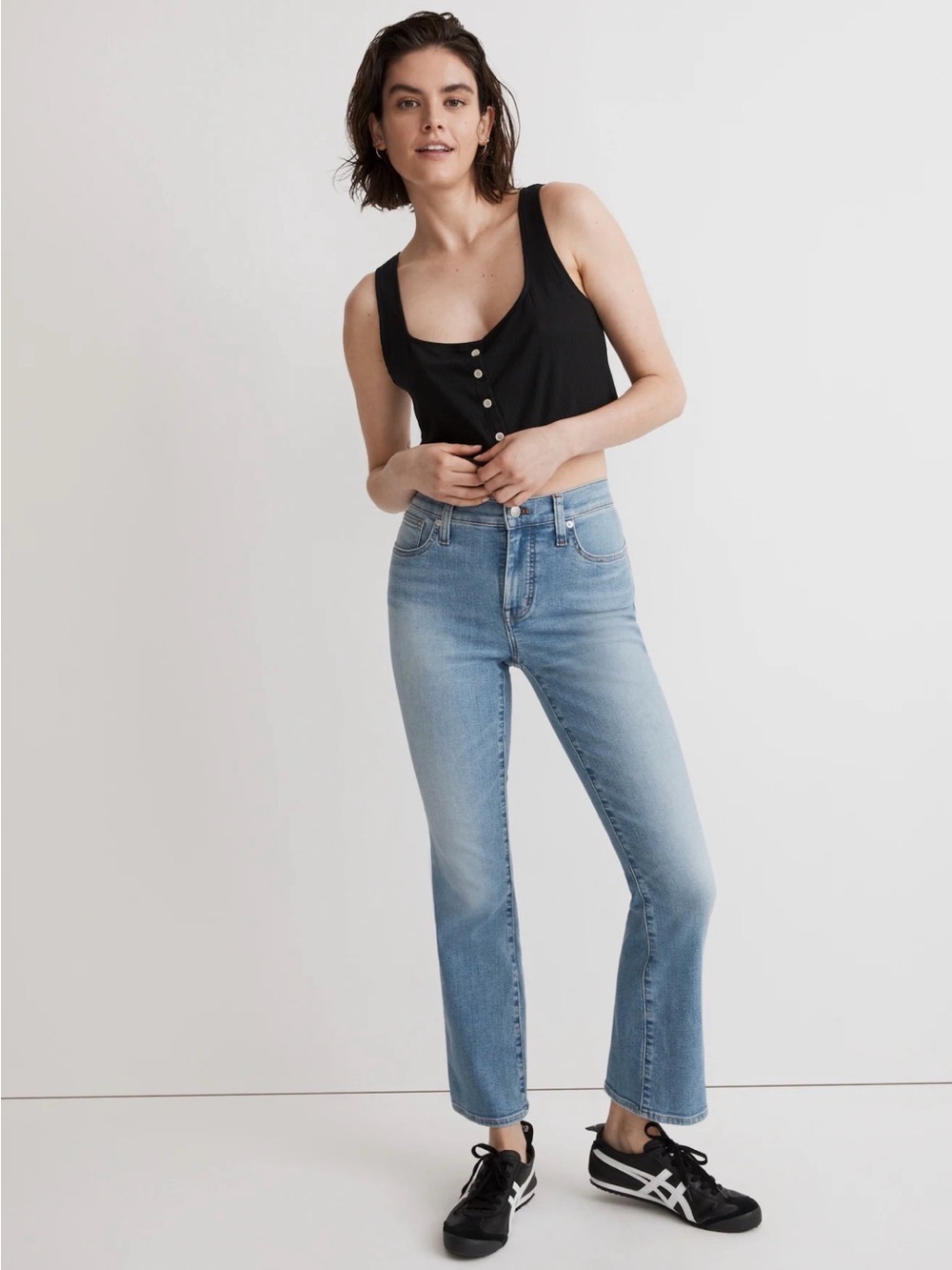 Madewell Mid-Rise Kick Out Jeans